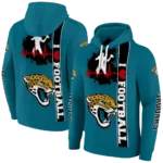 jacksonville-jaguars-football-heartbeat-teal-hoodie-best-selling