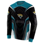 jacksonville-jaguars-futuristic-pattern-teal-black-hoodie-best-selling