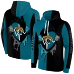 jacksonville-jaguars-heartbeat-graphic-teal-hoodie-best-selling