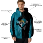 jacksonville-jaguars-heartbeat-graphic-teal-hoodie-best-selling