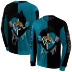 jacksonville-jaguars-heartbeat-graphic-teal-hoodie-best-selling
