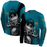 jacksonville-jaguars-jack-skellington-teal-hoodie-best-selling