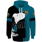 jacksonville-jaguars-playful-snoopy-teal-hoodie-best-selling