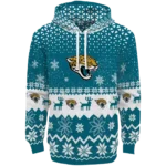 jacksonville-jaguars-reindeer-motif-teal-hoodie-best-selling