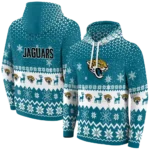 jacksonville-jaguars-reindeer-motif-teal-hoodie-best-selling