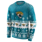 jacksonville-jaguars-reindeer-motif-teal-hoodie-best-selling