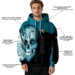 jacksonville-jaguars-sugar-skull-teal-black-hoodie-best-selling