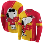 kansas-city-chiefs-playful-snoopy-red-hoodie-best-selling