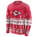 kansas-city-chiefs-reindeer-motif-red-hoodie-best-selling