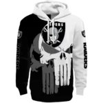 las-vegas-raiders-graphic-punisher-black-white-hoodie-best-selling