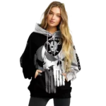 las-vegas-raiders-graphic-punisher-black-white-hoodie-best-selling