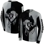 las-vegas-raiders-heartbeat-graphic-black-hoodie-best-selling