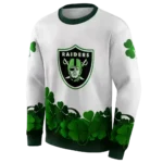 las-vegas-raiders-lucky-motif-white-green-hoodie-best-selling