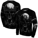las-vegas-raiders-skull-artwork-black-hoodie-best-selling