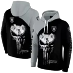 las-vegas-raiders-skull-punisher-silver-black-hoodie-best-selling