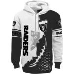 las-vegas-raiders-triangular-pattern-black-white-hoodie-best-selling