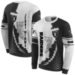 las-vegas-raiders-triangular-pattern-black-white-hoodie-best-selling
