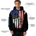 los-angeles-chargers-american-pride-black-hoodie-best-selling