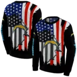 los-angeles-chargers-american-pride-black-hoodie-best-selling