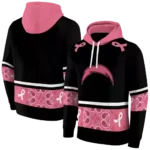 los-angeles-chargers-awareness-ribbon-black-pink-hoodie-best-selling