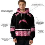 los-angeles-chargers-awareness-ribbon-black-pink-hoodie-best-selling
