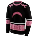 los-angeles-chargers-awareness-ribbon-black-pink-hoodie-best-selling
