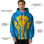 los-angeles-chargers-concentric-lines-blue-black-hoodie-best-selling
