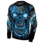 los-angeles-chargers-demonic-skull-blue-black-hoodie-best-selling