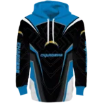los-angeles-chargers-futuristic-pattern-blue-black-hoodie-best-selling