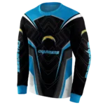 los-angeles-chargers-futuristic-pattern-blue-black-hoodie-best-selling