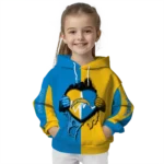 los-angeles-chargers-heartbeat-graphic-blue-hoodie-best-selling