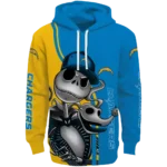 los-angeles-chargers-jack-skellington-blue-hoodie-best-selling