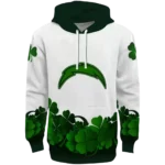 los-angeles-chargers-lucky-motif-white-green-hoodie-best-selling