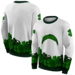 los-angeles-chargers-lucky-motif-white-green-hoodie-best-selling