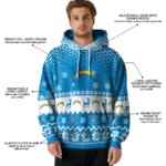 los-angeles-chargers-reindeer-motif-blue-hoodie-best-selling