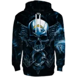 los-angeles-chargers-skull-artwork-blue-black-hoodie-best-selling