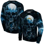 los-angeles-chargers-skull-artwork-blue-black-hoodie-best-selling