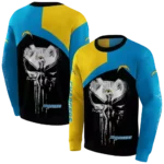 los-angeles-chargers-skull-punisher-gold-black-hoodie-best-selling