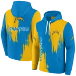 los-angeles-chargers-splatter-effect-blue-hoodie-best-selling