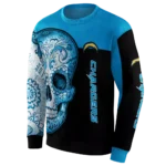 los-angeles-chargers-sugar-skull-blue-black-hoodie-best-selling