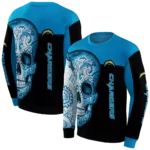 los-angeles-chargers-sugar-skull-blue-black-hoodie-best-selling