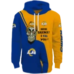 los-angeles-rams-achmed-skull-blue-hoodie-best-selling