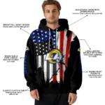los-angeles-rams-american-pride-black-hoodie-best-selling