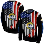 los-angeles-rams-american-pride-black-hoodie-best-selling
