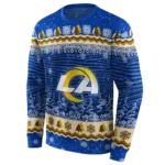 los-angeles-rams-christmas-trees-blue-hoodie-best-selling