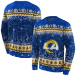 los-angeles-rams-christmas-trees-blue-hoodie-best-selling