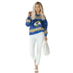 los-angeles-rams-christmas-trees-blue-hoodie-best-selling