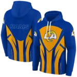 los-angeles-rams-concentric-lines-blue-black-hoodie-best-selling