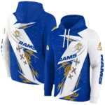 los-angeles-rams-dynamic-slash-blue-white-hoodie-best-selling