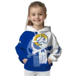 los-angeles-rams-graphic-punisher-blue-white-hoodie-best-selling